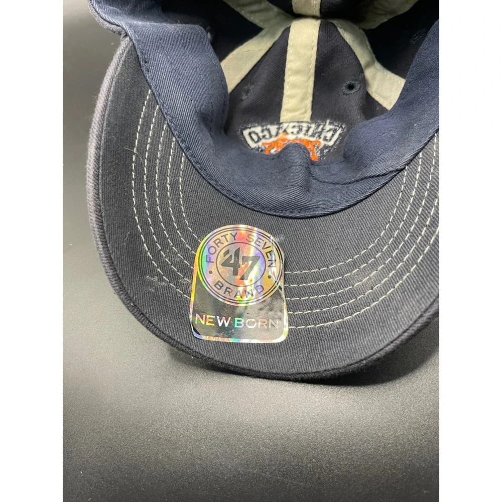 47 Brand Chicago Bears Newborn Navy Blue Embroidered Baseball Hat NFL Cap